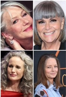 HAIR - CUT, COLOUR & GOING GREY